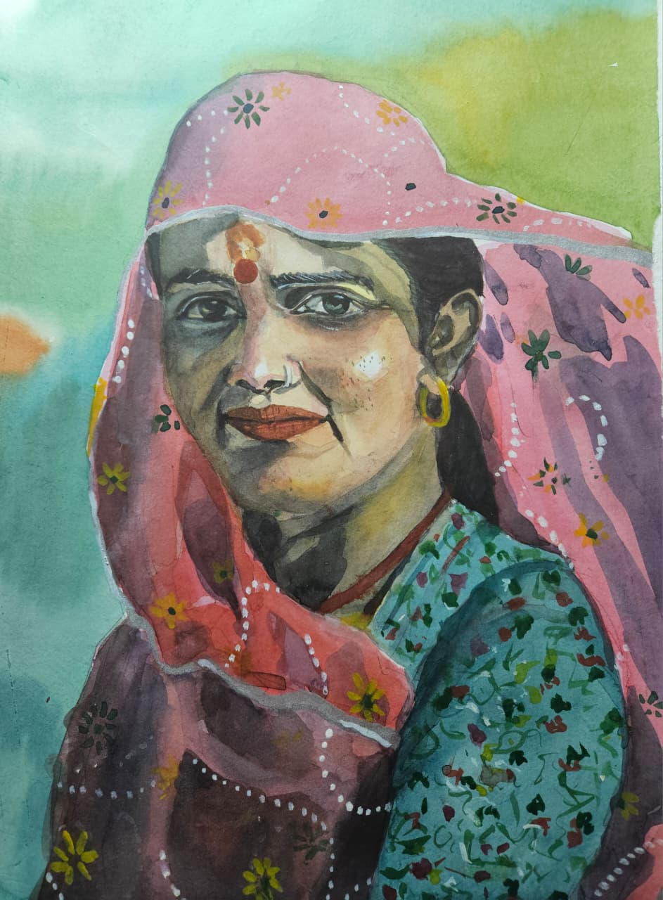 Portrait piece 2 — replace title