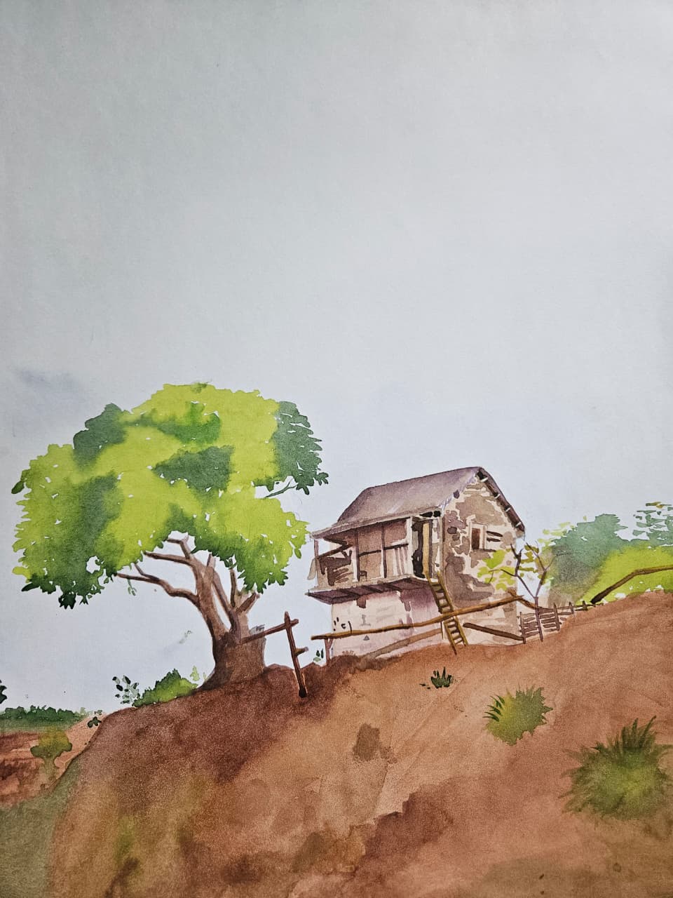 Watercolour piece 1 — replace title