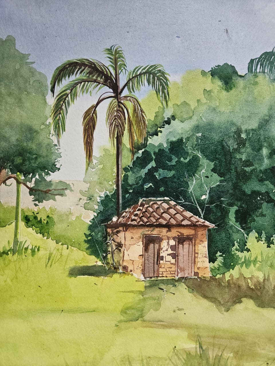 Watercolour piece 1 — replace title