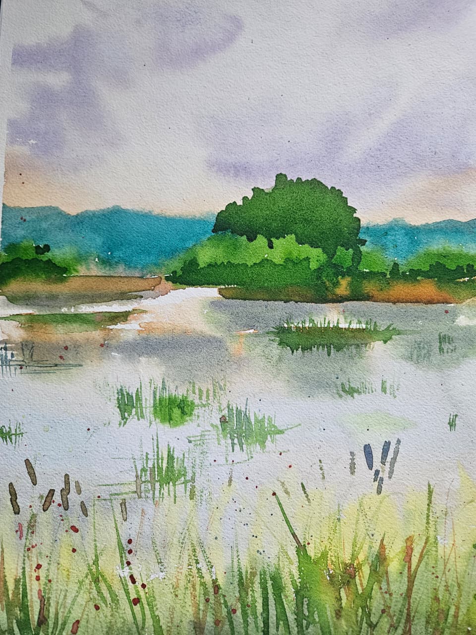 Watercolour piece 2 — replace title