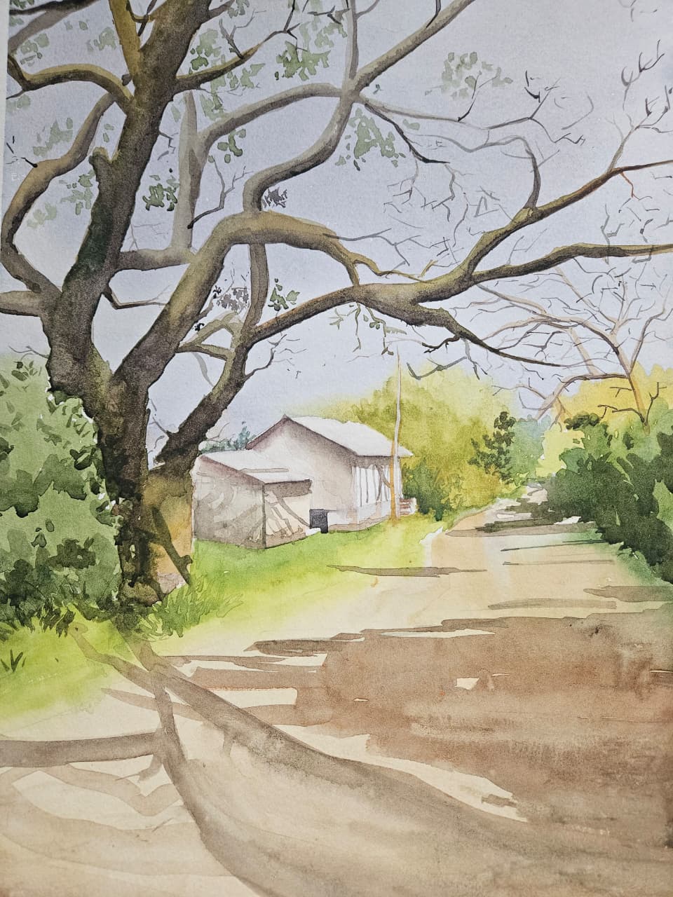Watercolour piece 1 — replace title